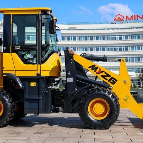 What is the fuel consumption of a wheel loader?