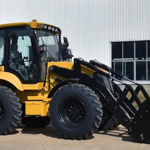 Can a backhoe be used for demolition?