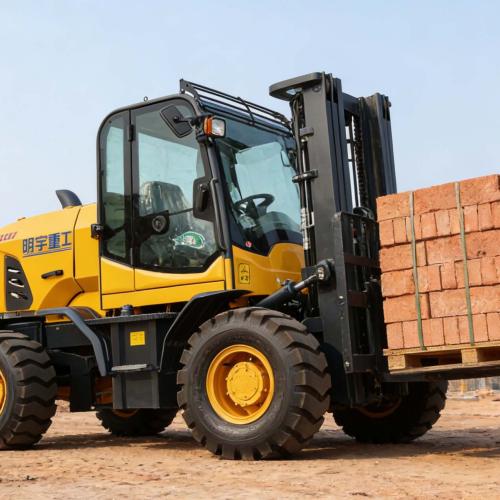 NEW HORIZONS IN MANEUVERABILITY: MYZG UNVEILS THE 3-8T REAR-STEER ROUGH TERRAIN FORKLIFT SERIES