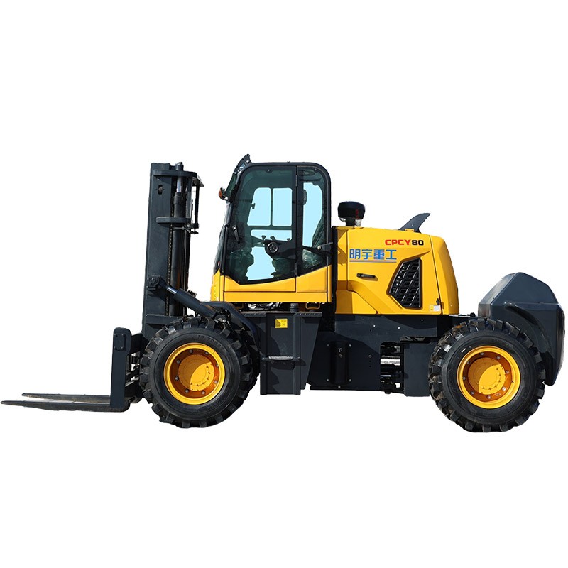 ZGLOADER / MYZG 8T Rear-Steering Rough Terrain Forklift ZGLOADER / MYZG 8T Rear-Steering Rough Terrain Forklift