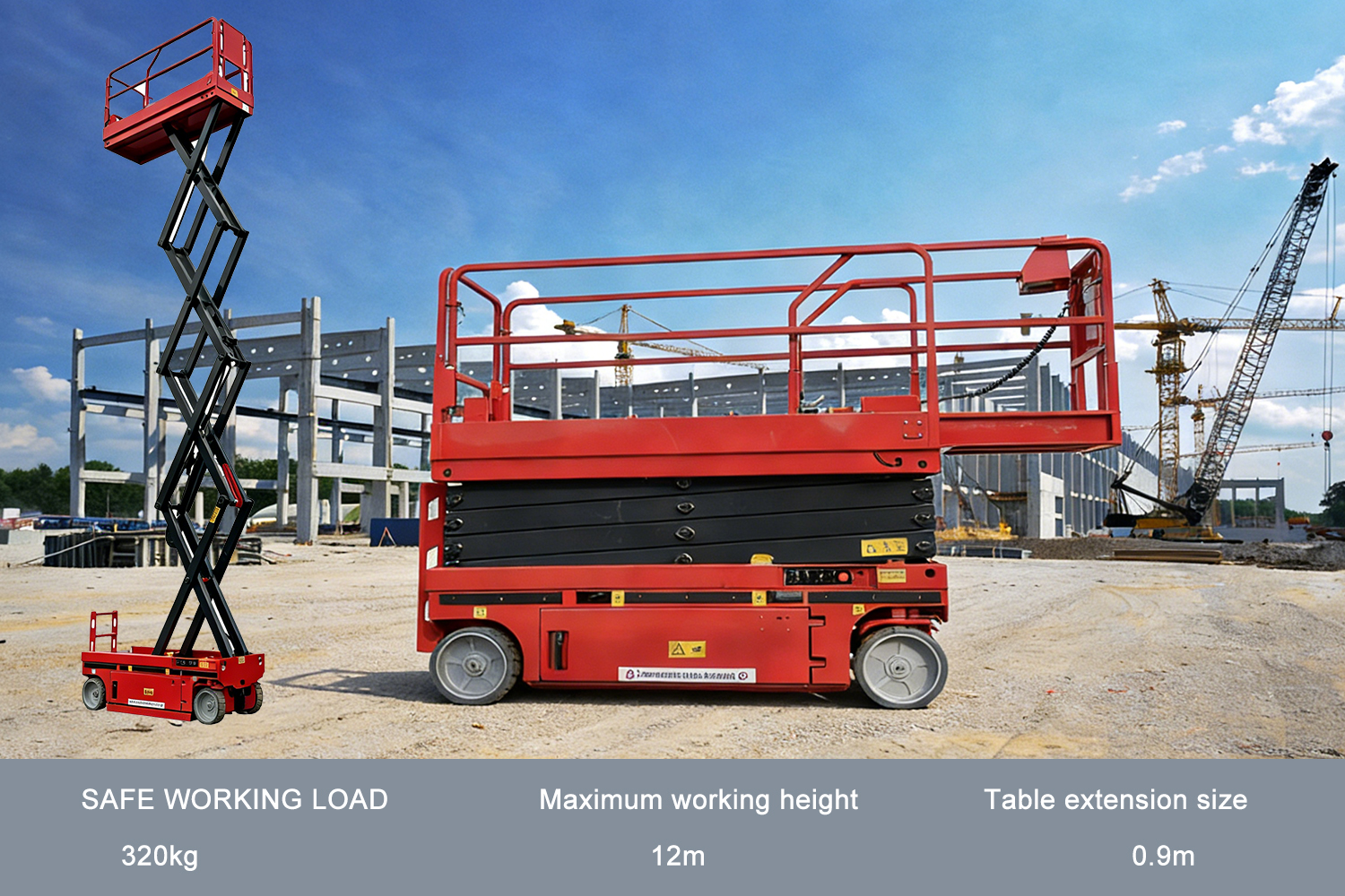 ZGLOADER / MYZG Electric Mobile Scissor Lift Platform ZGLOADER / MYZG Electric Mobile Scissor Lift Platform