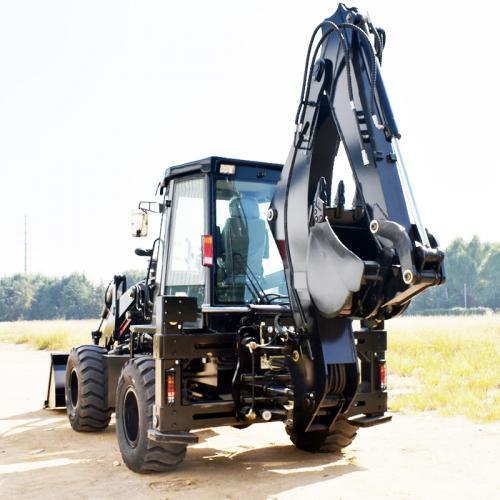 ZGLOADER / MYZG WZ30-25 Backhoe Loader Project Workflow
