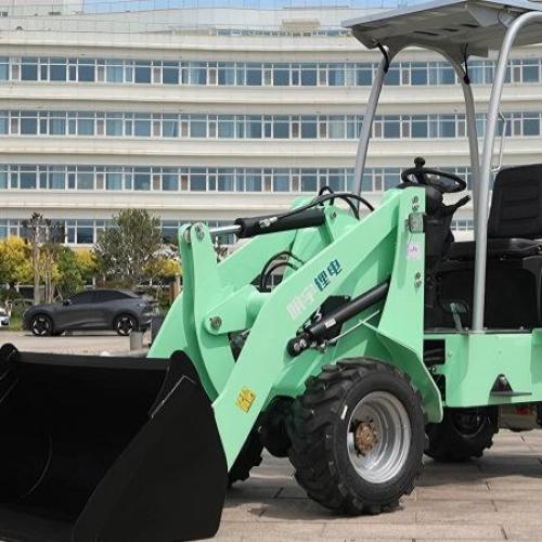 E15 Electric Dumper Launches: 72V/210Ah Solar-Charging Workhorse for Construction and Farming