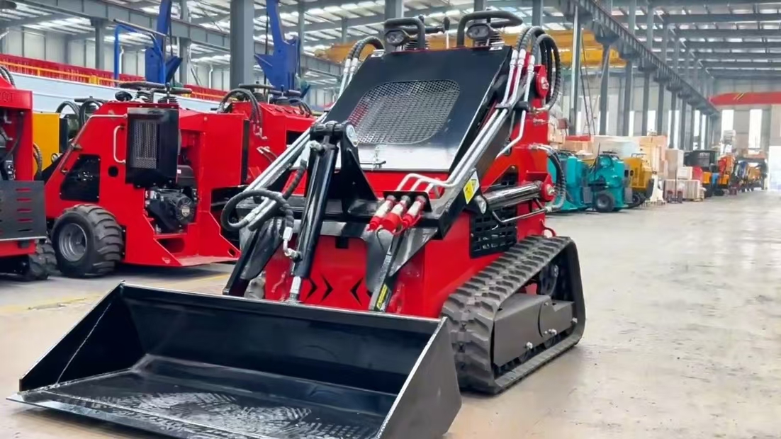 ¿Para qué se utiliza una minicargadora (skid steer loader)?