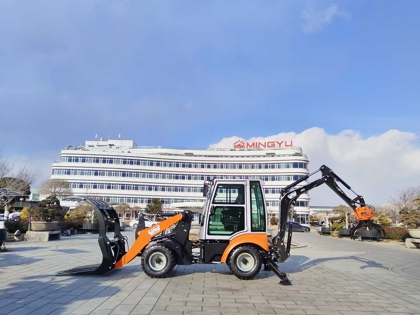 ¿Cuál es el rango de potencia (HP) de las retroexcavadoras?