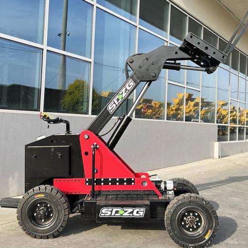 PIONEROS en la manipulación de materiales sin operario: ZGFORKLIFT/SDZG presenta el montacargas todoterreno de 1500 kg con control remoto para entornos peligrosos.