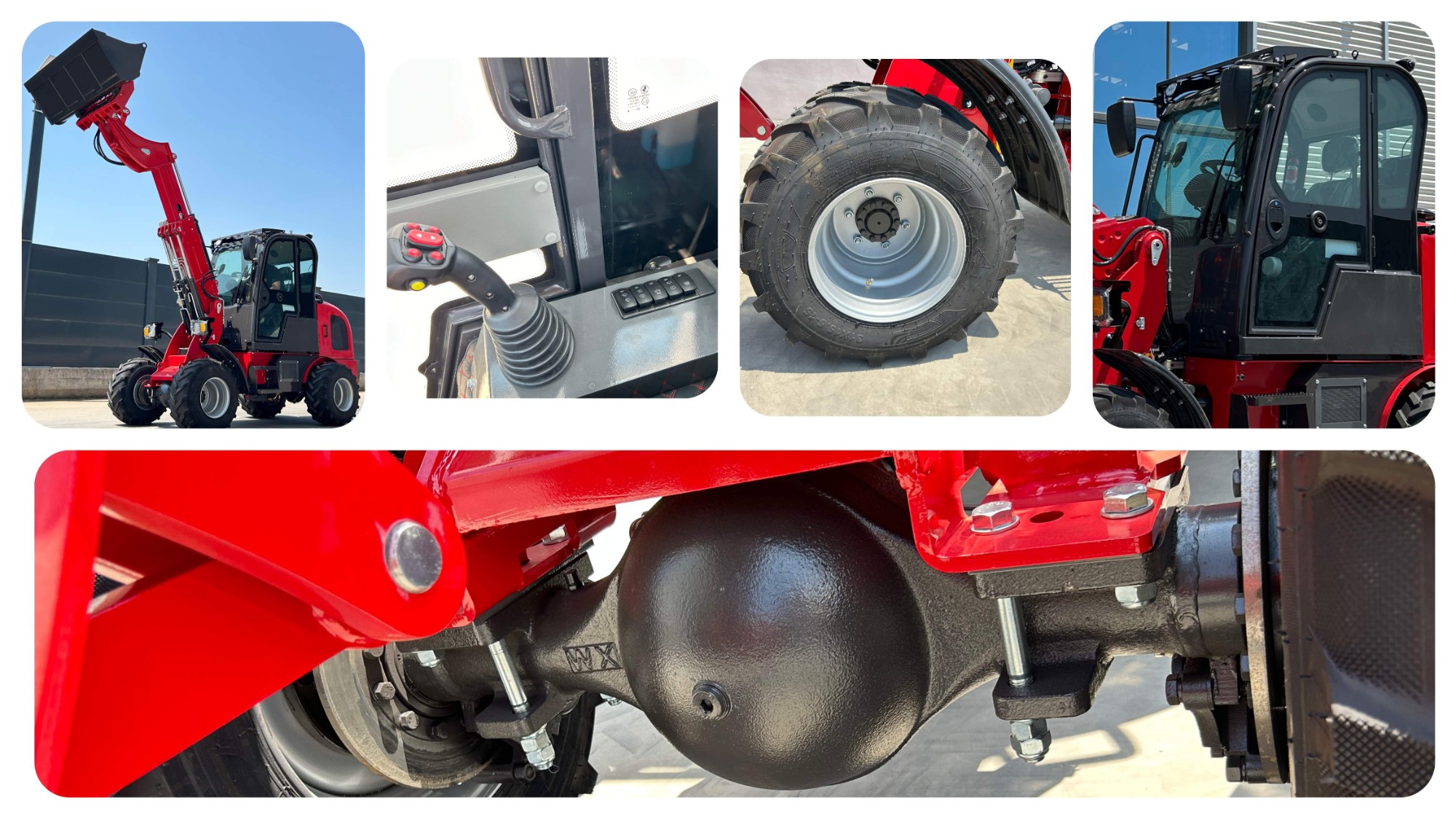 Cargadora de Ruedas Telescópica MYZG 811T Cargadora de Ruedas Telescópica MYZG 811T