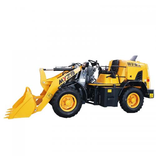 Minicargadora de ruedas compacta B25 de 900 kg 