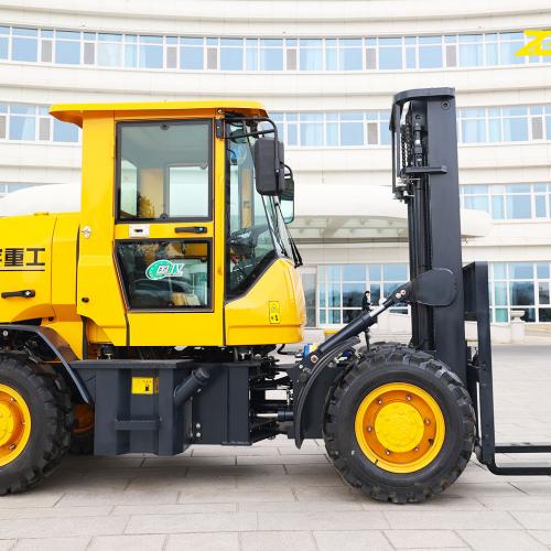 What is the best forklift for uneven ground?