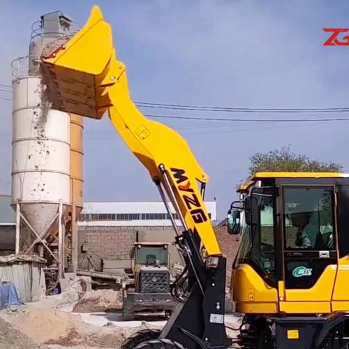 Can wheel loaders dig?