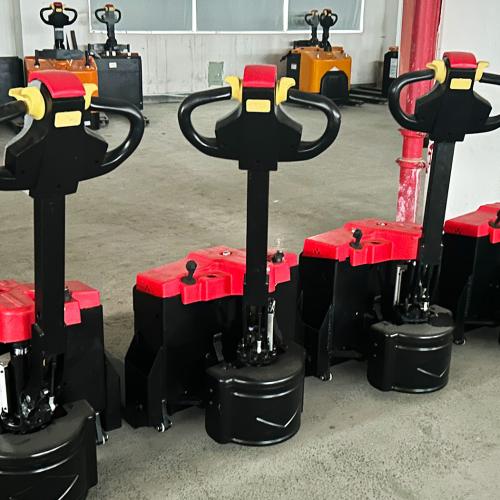 What are the safety precautions when operating a stacker?