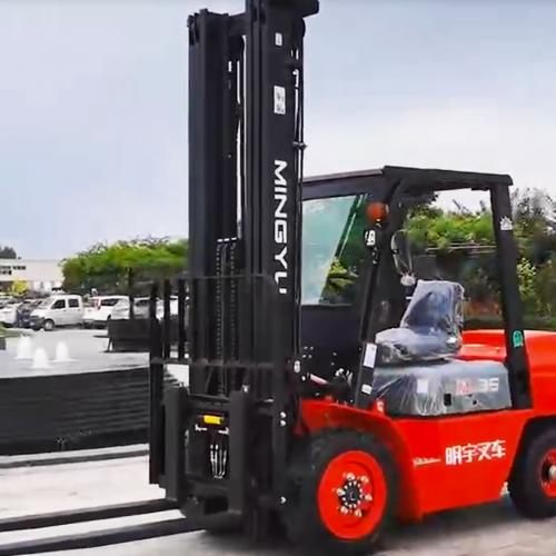 What is the disadvantage of diesel forklift?
