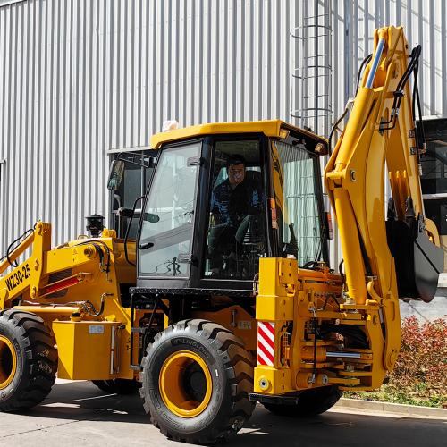 How to repair and maintain a backhoe loader？