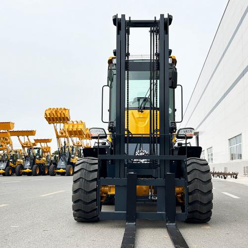 What are the main applications for off-road forklifts?