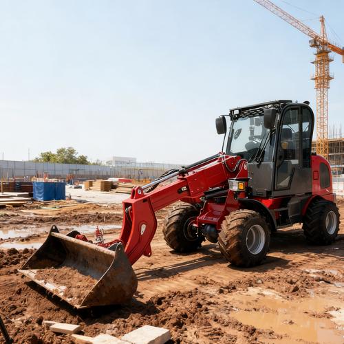 ZG-811T Carregadeira de Rodas Compacta com Braço Telescópico