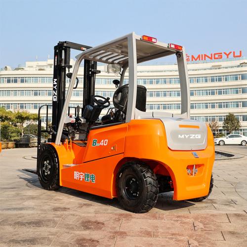 Empilhadeira elétrica contrabalançada modelo B40 de 4 toneladas | Centro de carga de 500 mm | Altura de elevação padrão de 3000 mm | Empilhadeira elétrica com operador sentado